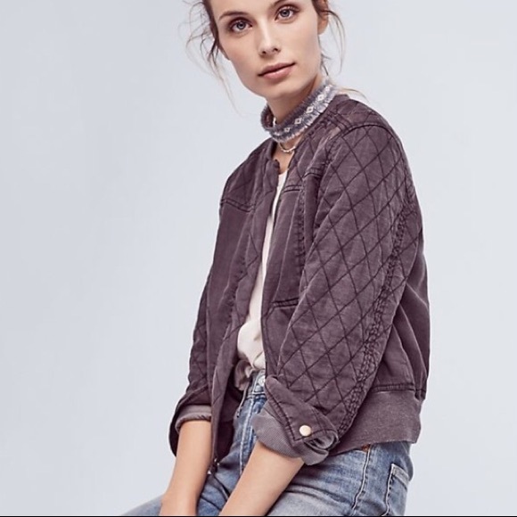 Anthropologie Jackets & Blazers - Anthropologie hei hei itinerary bomber jacket